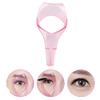 1 Pc 3 In1 Random Color Makeup Mascara Shield Guard Mascara Applicator Comb Eyelash Curling Eye Makeup Stencils For Tidy Makeup