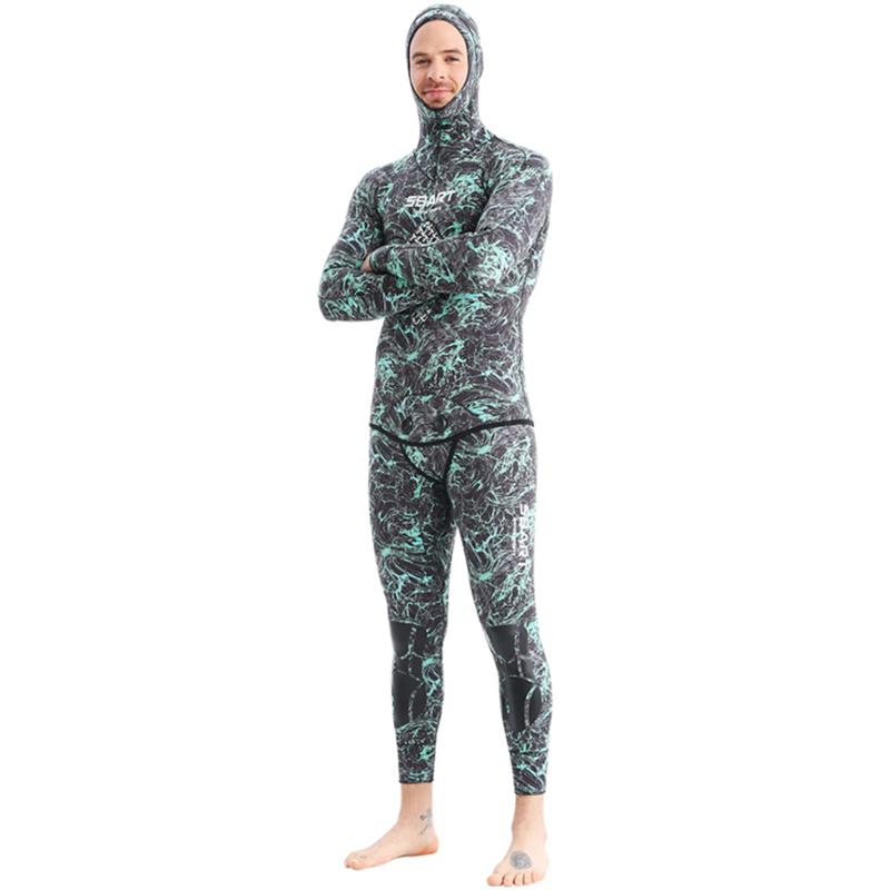 SBART Men's 3.0MM Spearfishing Wetsuit
