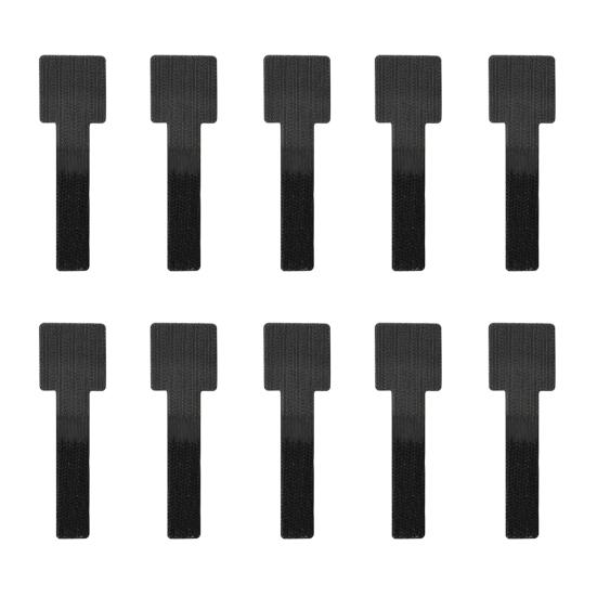 10/50 шт. Органайзер для кабелей, стяжка, самоклеящаяся, регулируемая лента-липучка, обертка для шнуров, многоразовая, для организации проводов на офисном столе, нейлоновая стяжка для связывания