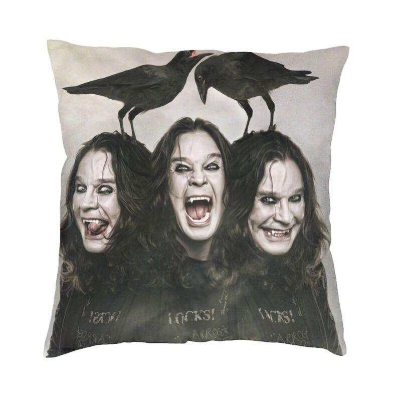 Luxury Ozzy Osbourne Throw Pillow Case Home Decorative British Heavy Metal Rock Music Singer Cushion Cover 45x45cm Pillowcover