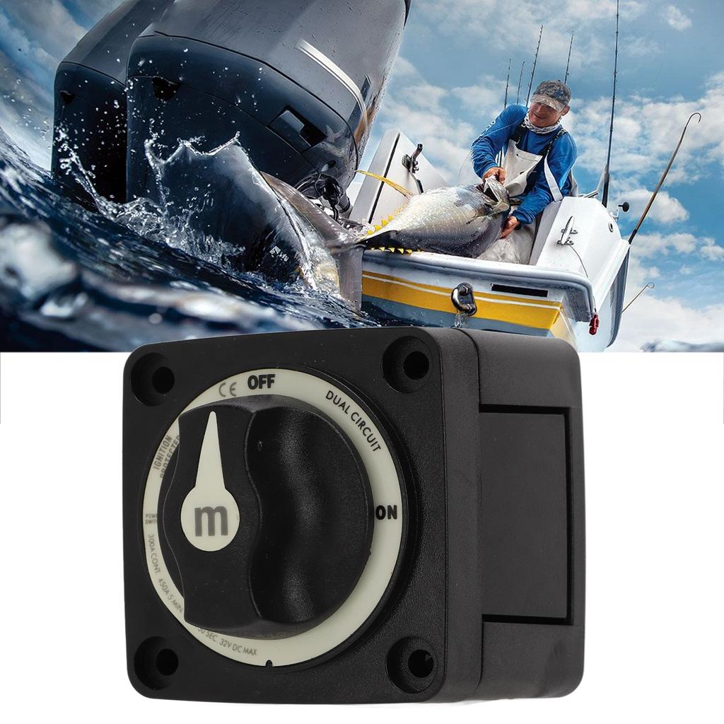 Двухконтурный выключатель батареи Вкл/Выкл Отключение питания Изолятор IP66 Водонепроницаемый Защита от воспламенения