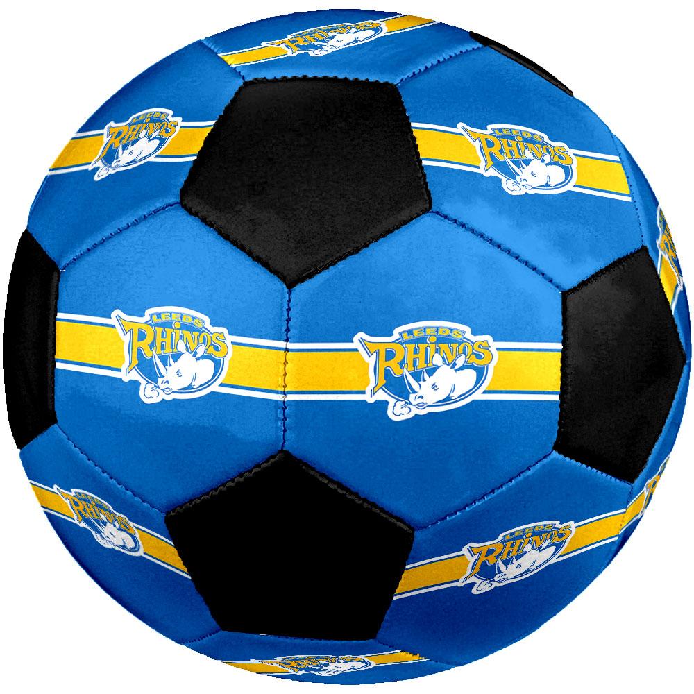 1pc Leeds Rhinos Soccer Ball Size 5 Indoor Soccer Ball Fashion Colorful Backyard Game - Great For Sports Fans Gift HE68