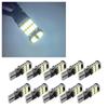 10 шт. T10 4014 26SMD автомобильная декодирующая светодиодная лампа Canbus без ошибок боковой габаритный фонарь номерного знака