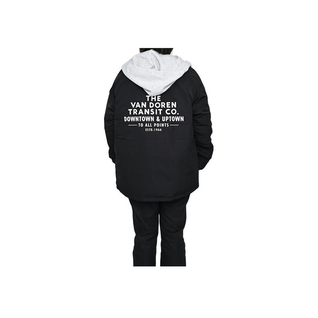 Vans Outdoor Sports Casual Simple Versatile Down Jacket Unisex Outerwear Black VN000KCUBLK