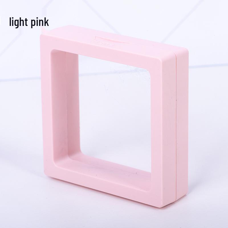 Прозрачный ПЭ-пленочный ящик для хранения украшений и ногтей