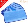 10PCS Microfiber Pro-Clean Mopping Cloths for Braava Floor Mopping Robot Irobot Braava Minit 4200 5200 5200C 380 380t