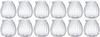 Adelia Glass Milk Pitcher 15ml Bean Egg Molle Set of 12 F-37416