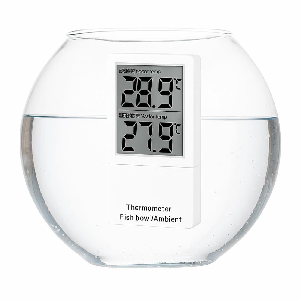 LCD Digital Display Water Temperature Meter Waterproof Digital Aquarium Thermometer Indoor