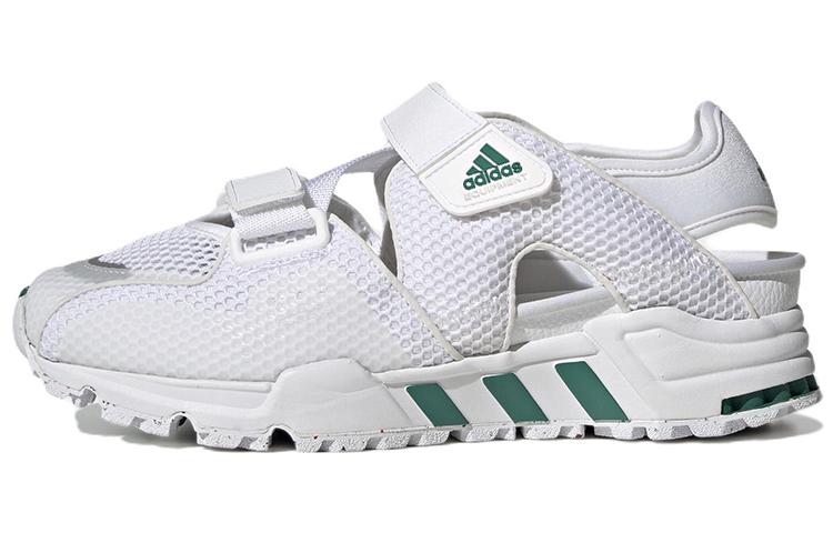 Сандалии EQT93 Adidas 'Cloud White Green' GZ7199