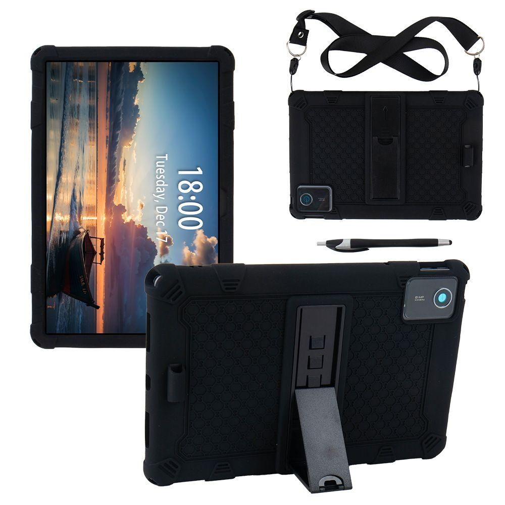Силиконовый чехол для Lenovo Tab P11 Xiaoxin Pad 11 2021 TB-J606F Pro 2020 TB-J706F M10 Gen2 TB-X306F M10 Plus TB-X606F M11 TB330FC Чехол-подставка с местом для стилуса
