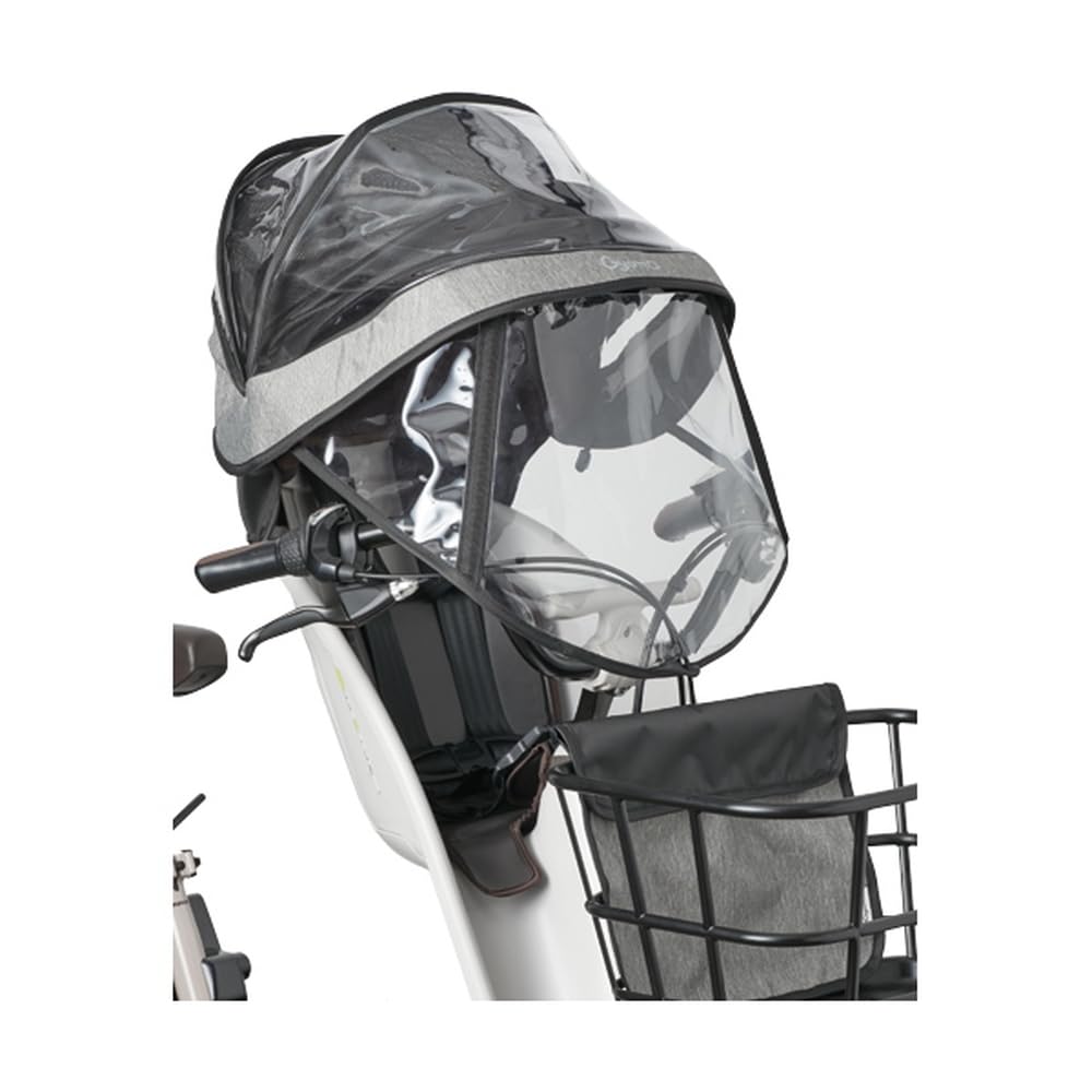 Panasonic Child Seat Rain Cover NAR194 x for Gyutto Kroom (Front) (Gray Black) F/DX