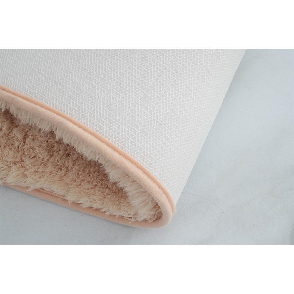 Утолщенный коврик для ванной комнаты из кашемира, нескользящие ковры для ванной, коврик для пола в ванной, коврик для двери в душевую, пена с эффектом памяти, 3D-подкладка