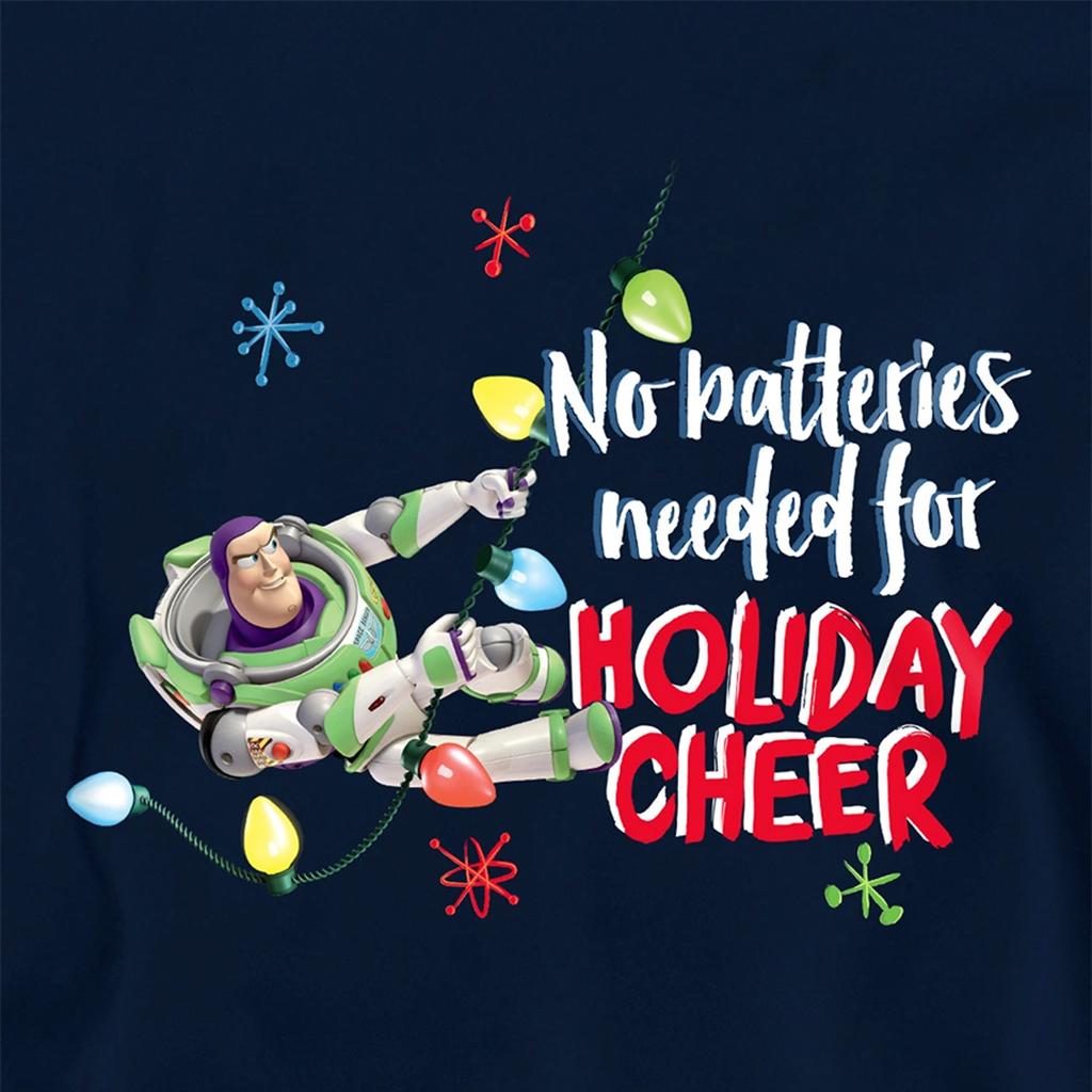 Toy Story Childrens/Kids No Batteries Needed Holiday Cheer Buzz Lightyear Hoodie