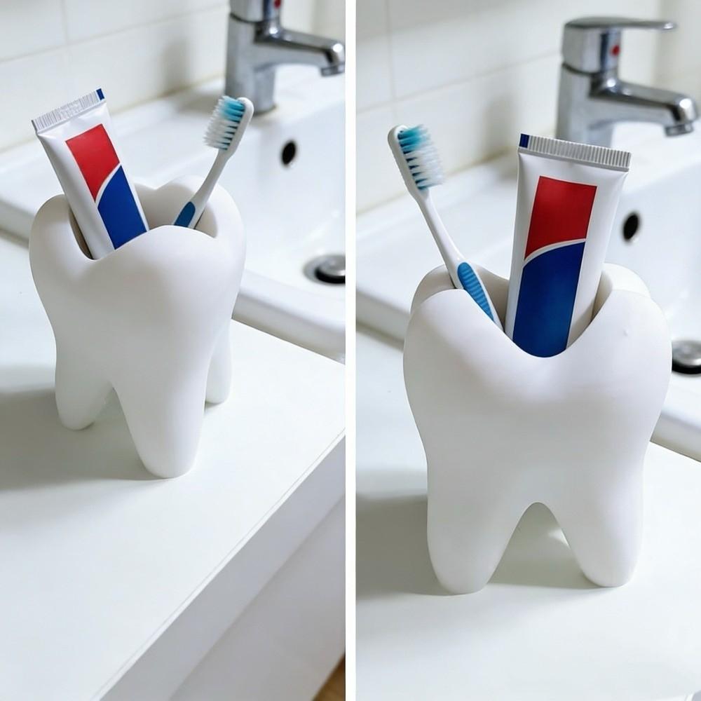 Creative 3D Printing Toothbrush Holder Multi-functional Toothbrush Rack  Gift for Dentist