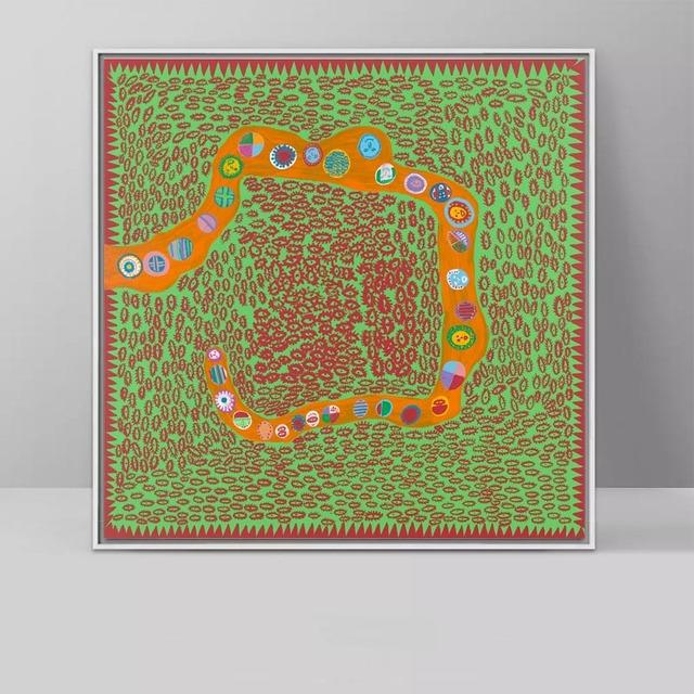 Yayoi Kusama абстрактное искусство тыква холст картины постеры и принты настенные художественные картины для гостиной Cuadros украшение дома