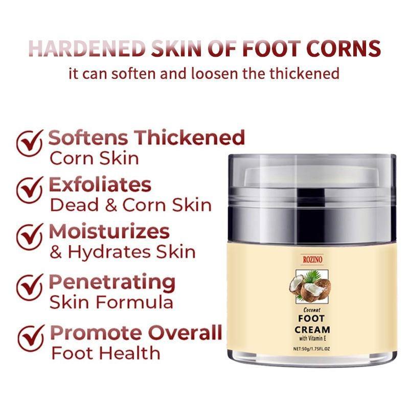 Coconut Oil Anti Cracking Cream for Dry Hands and Feet Peeling Moisturizing and Heel Repair Foot Cream