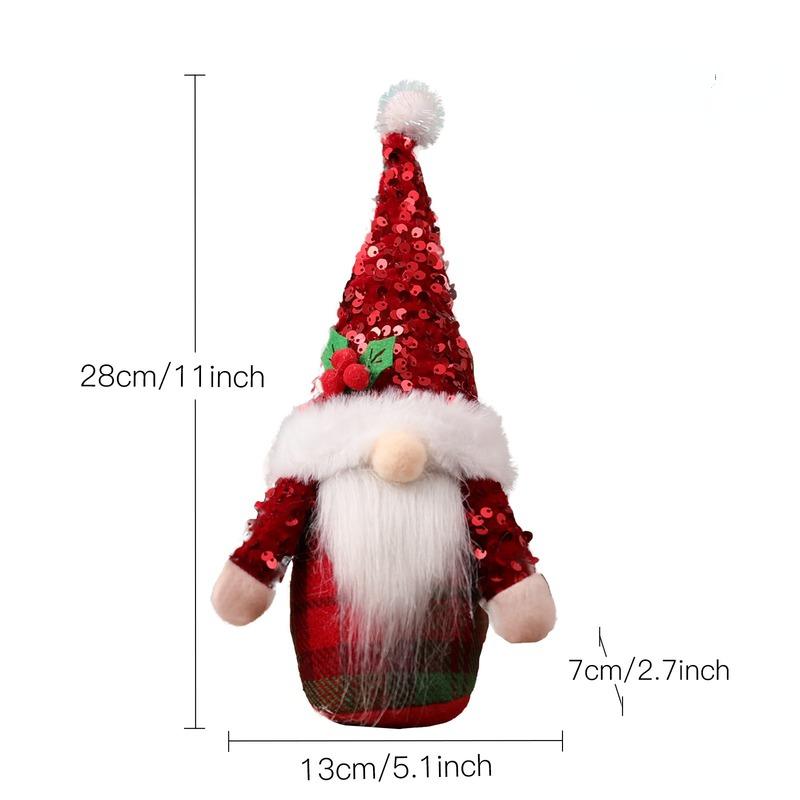 10 стилей, рождественские гномы, карлик, безликая кукла, плюшевые игрушки, рождественские украшения, принадлежности для дома, новогодний декор Navidad