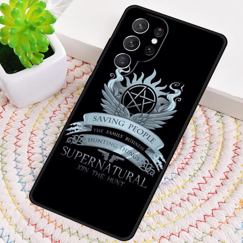 Сверхъестественное Финальный Сезон 15 Чехол для Телефона из ТПУ Для Samsung Galaxy note 10 pro S26 S25 S24 S23 S22 Ultra Plus S21 FE S20 Чехол