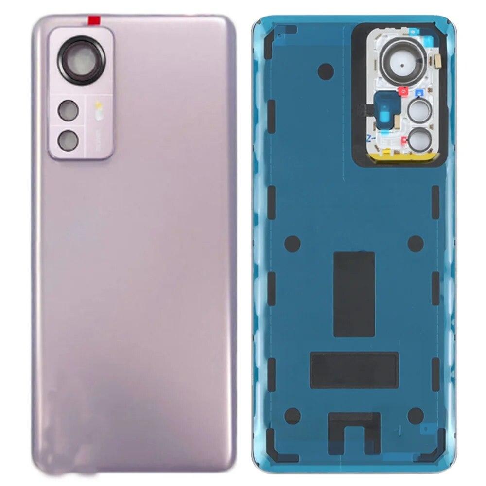 Back Glass Cover For Xiaomi 12 5G Back Door Replacement Battery , Rear Housing Cover Mi12 With Camera Lens
