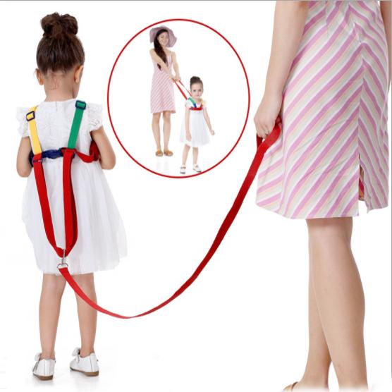 Поводок для малышей, анти-потерянный прогулочный детский защитный канат, детский прогулочный ремень, группа для детей 1-5 лет, для мальчиков и девочек в зоопарк или торговый центр