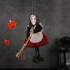 Funny Halloween Apron Witch Doll Cute Halloween Witch Pendant Bar Home Decor