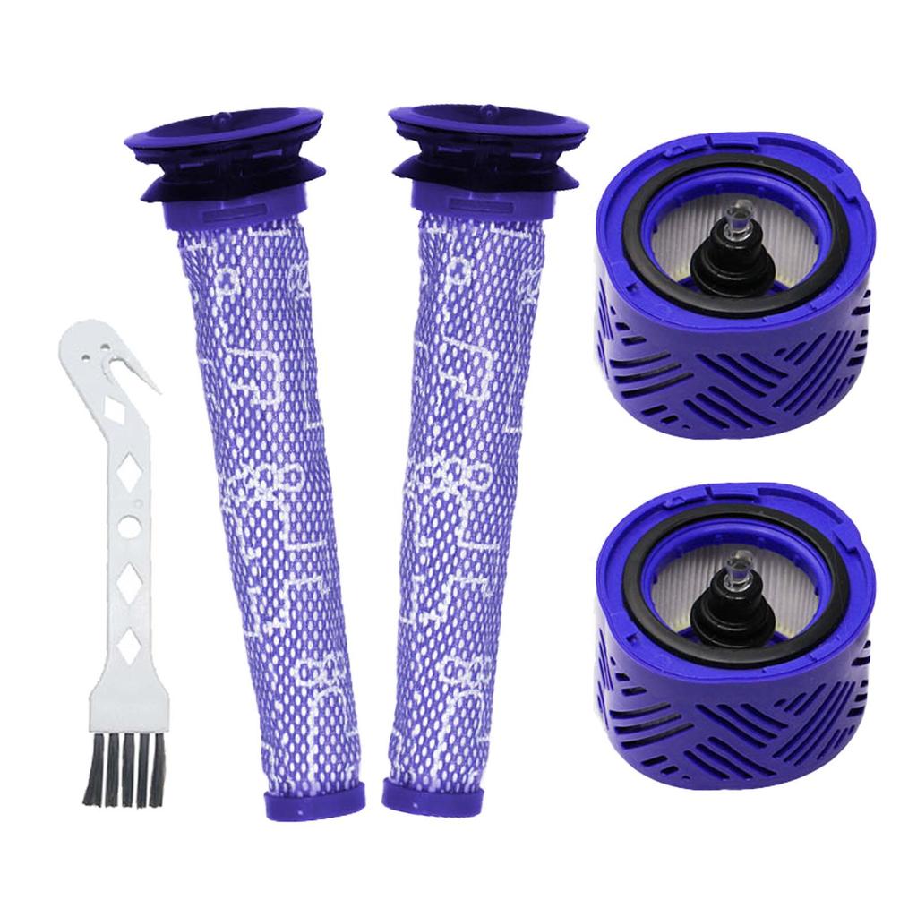 For Dyson V6 Absolute Cordless Stick Vacuum Cleaner Accessory Part 965661-01& 966741-01 Pre Filter Post Hepa Filter Spare Part