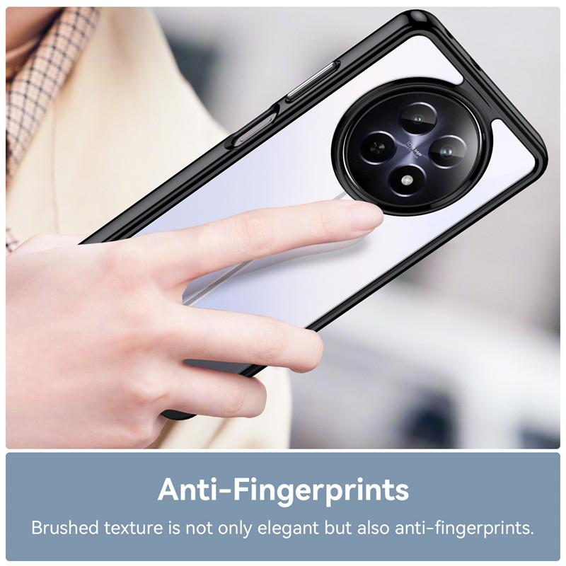 Чехол для Realme 13 5G Чехол для Realme 13 5G Funda Прозрачный ПК + ТПУ Силиконовый Ударопрочный Защитный Чехол на Заднюю Панель Телефона Для Realme 13 5G