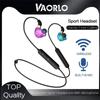VAORLO Спортивные наушники Bluetooth с HD-микрофоном, громкая связь, HiFi, басовые наушники, стерео музыка, водонепроницаемая гарнитура IPX5