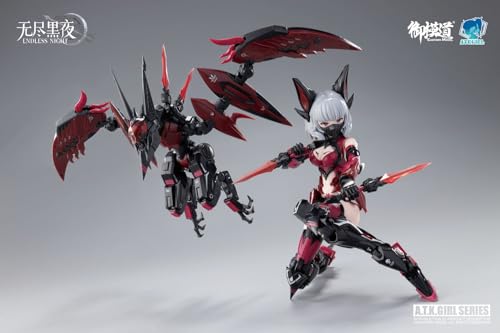 Doyusha 1/12 Scale Eastern Model ATK Girl CARMILLA with Illustration Card, Approximately 17cm Tall, Pre-Colored Plastic Model