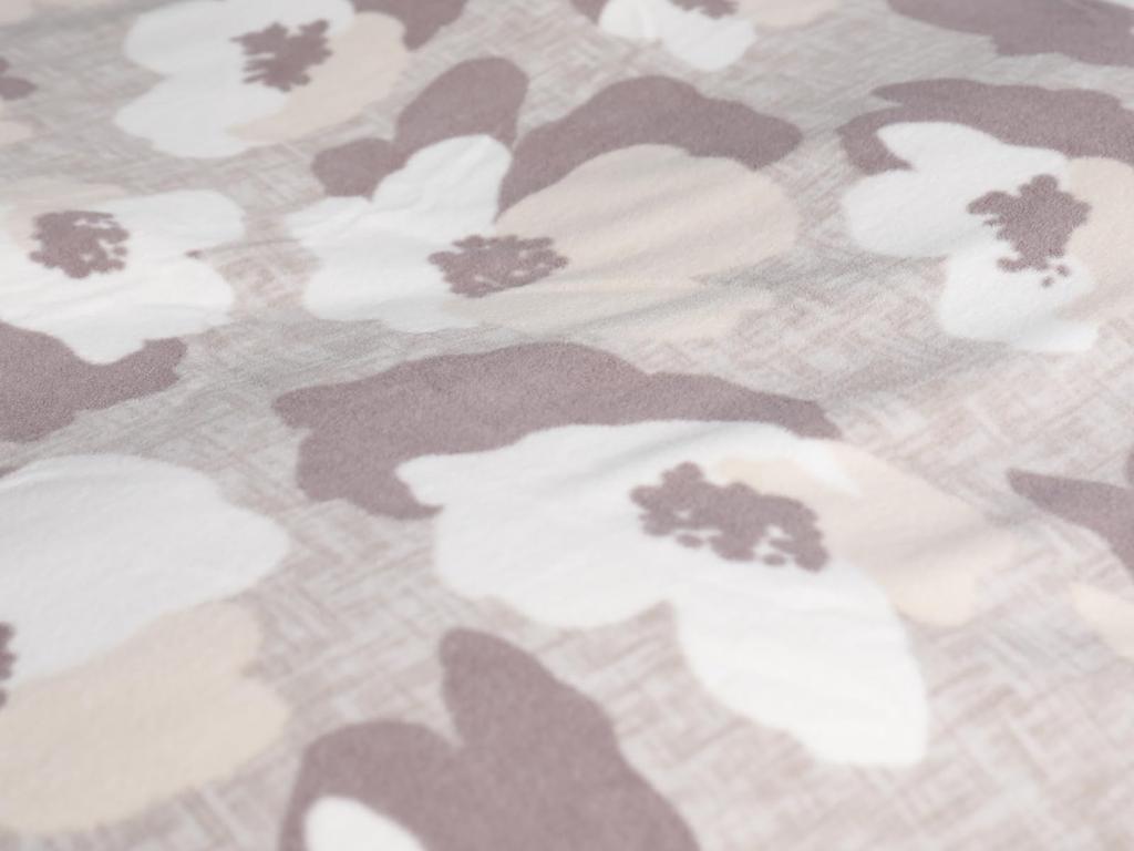 Romance Kosugi Warm Duvet Cover, Single Long, Beige, Micro Fleece, One-Side Full Zipper