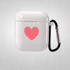 Love Heart Protective Bag Cover For Airpods Made Of Soft Skin-friendly Silicone