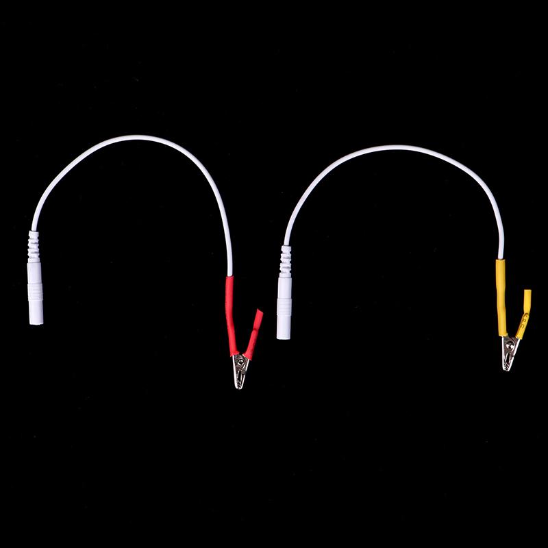 1 шт. зажим-крокодил для кабеля иглоукалывания иглы зажим для электронного лечения