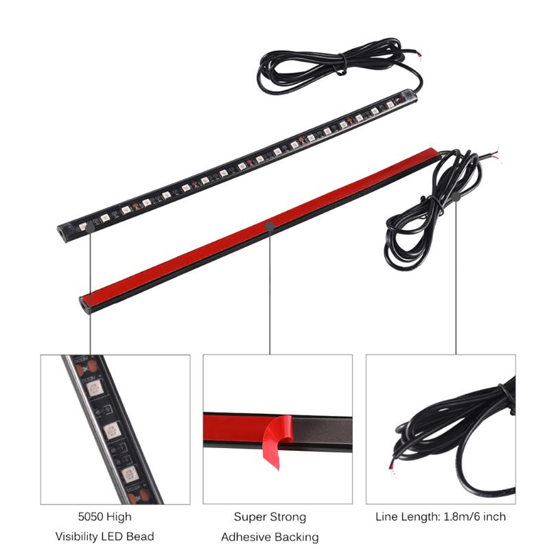 2 шт. Навигационные огни для лодки, Кормовые огни для лодок, Морская светодиодная лента, Огни для лодки