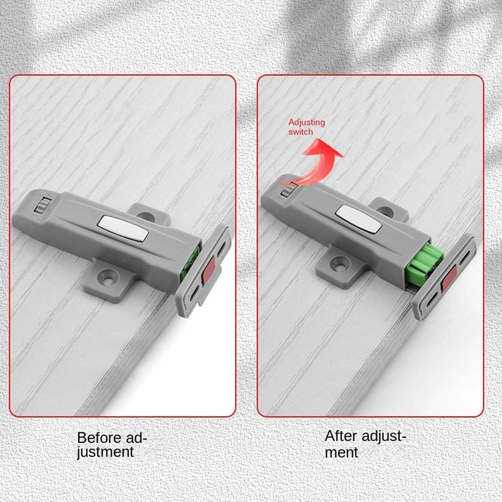 АБС Защелки для шкафа Невидимое устройство отскока Новый стопор для шкафа Шкаф