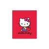 Ожерелье Hello Kitty Dancing Stone 40 см Персонажи Sanrio Серебро 925 Хирургическая нержавеющая сталь Кубический цирконий Подвеска с камнем в виде яблочного листа Розовый