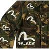 Palace Джинсовая куртка X EVISU Унисекс Армейский зеленый P24EVJK002