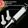 1 Set Manual Sausage Stuffer Compact Kitchen Meat Filler Machine Reusable Diy Handmade Meatball Maker Sausage Filling Tool