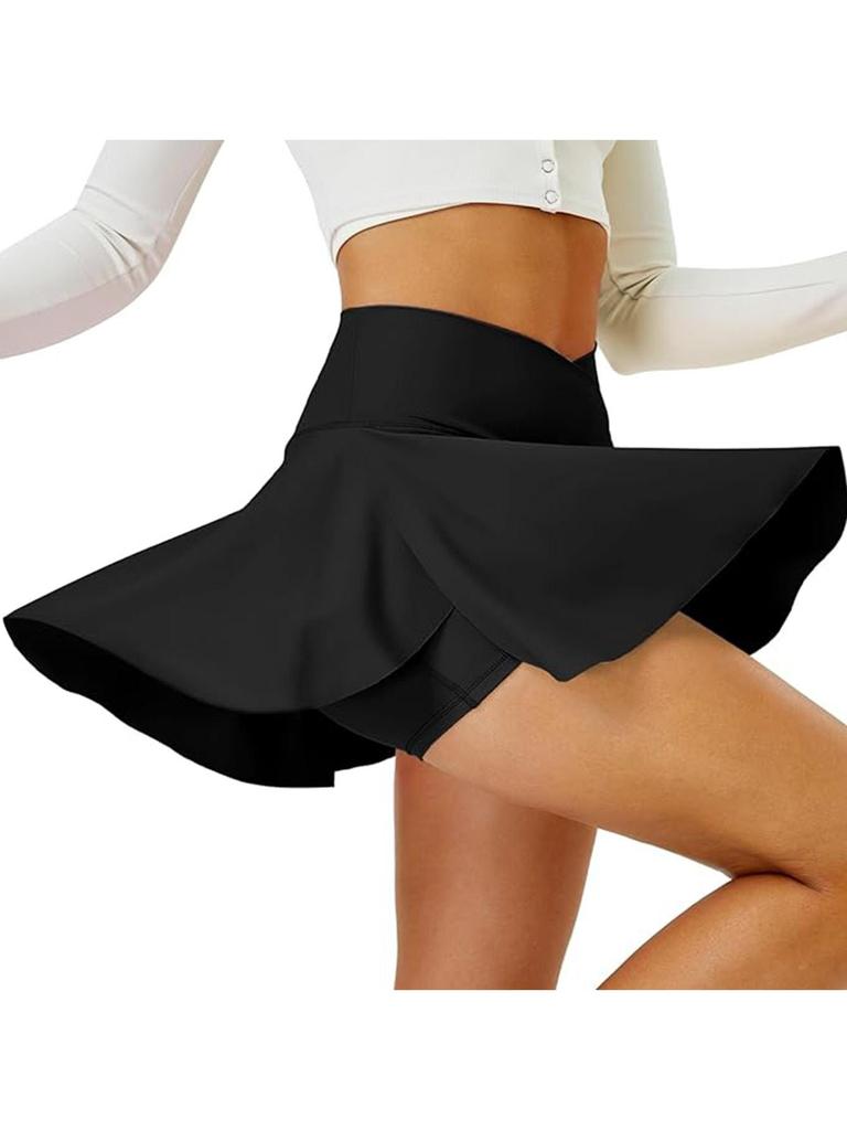 Стильная женская теннисная юбка — легкая и дышащая для максимального комфорта на корте!