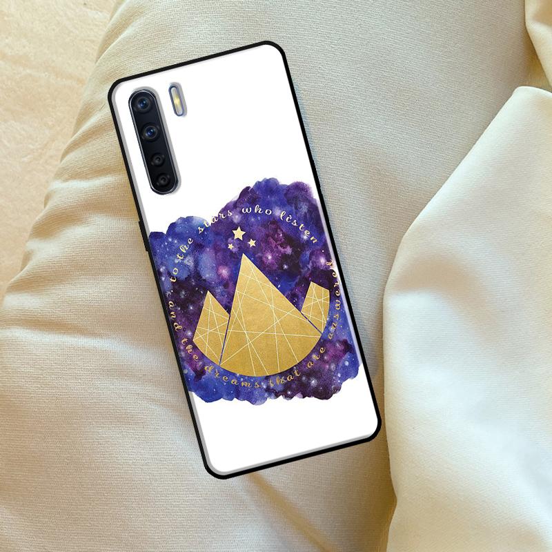 Чехол A Court Of Mist And Fury для Oppo A60 A80 A40 A15 A16 A17 A57 A94 A74 A54 A76 A96 A18 A38 A58 A78 A98 A6 A5 Pro