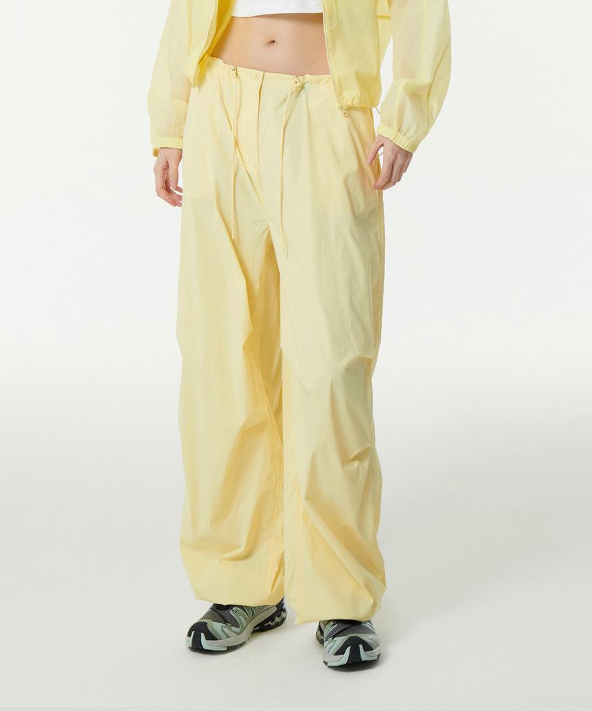 MUSINSA STANDARD WOMAN Women'S Parachute Pants [Lemon]