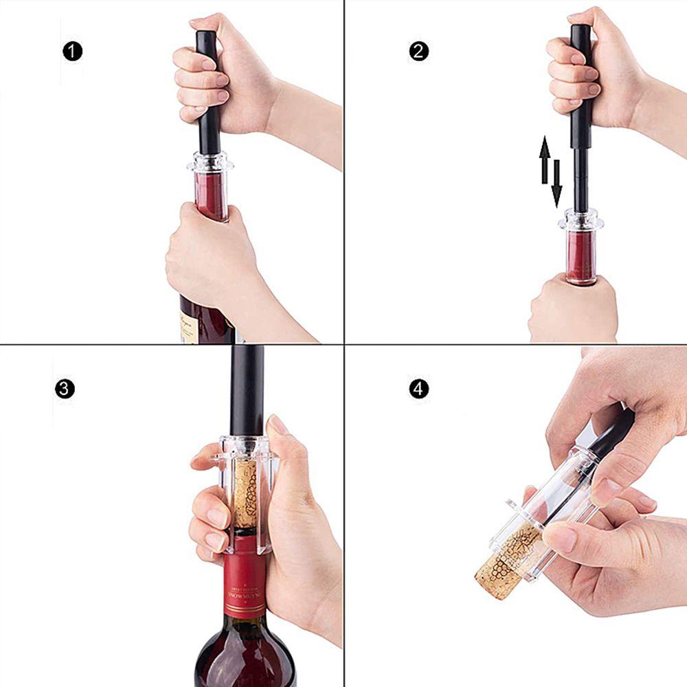 Инструменты для открывания Вакуумный кухонный инструмент Удалитель пробок Воздушный насос Давление Открывалка для бутылок красного вина
