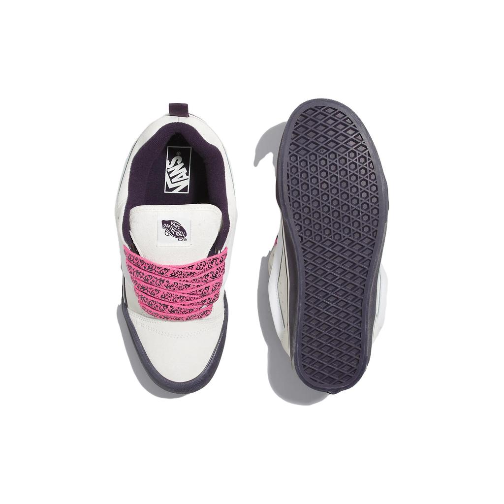 Vans Knu-Skool Pop Outsole - Cream Purple Unisex Sneakers VN0009QCPRP