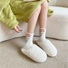 6Pairs Winter Floor Plush Socks Flower Warm Socks Women Soft Coral Fleece Socks  Autumn