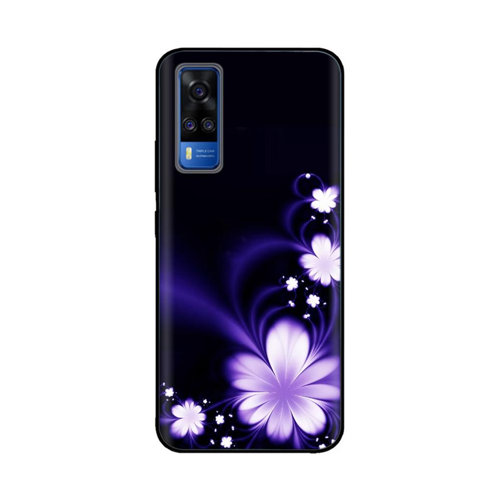 Для vivo Y31 2021 Чехол Мягкий Черный силикон Задняя крышка Fundas Для Vivo Y51a Y51 2020 Декабрь V2030 Y 51 VivoY31 V2036 Чехол для телефона