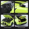 1:18 BMW M3 Model Car Exquisite Simulation Alloy Diecast Model High-Performance Coupe Pull Back Toy Car Collectible Decoration