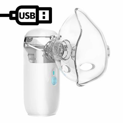 Портативный небулайзер Мини ручной ингалятор Бесшумный ультразвуковой ингалятор Медицинский небулайзер для младенцев и взрослых от кашля и астмы