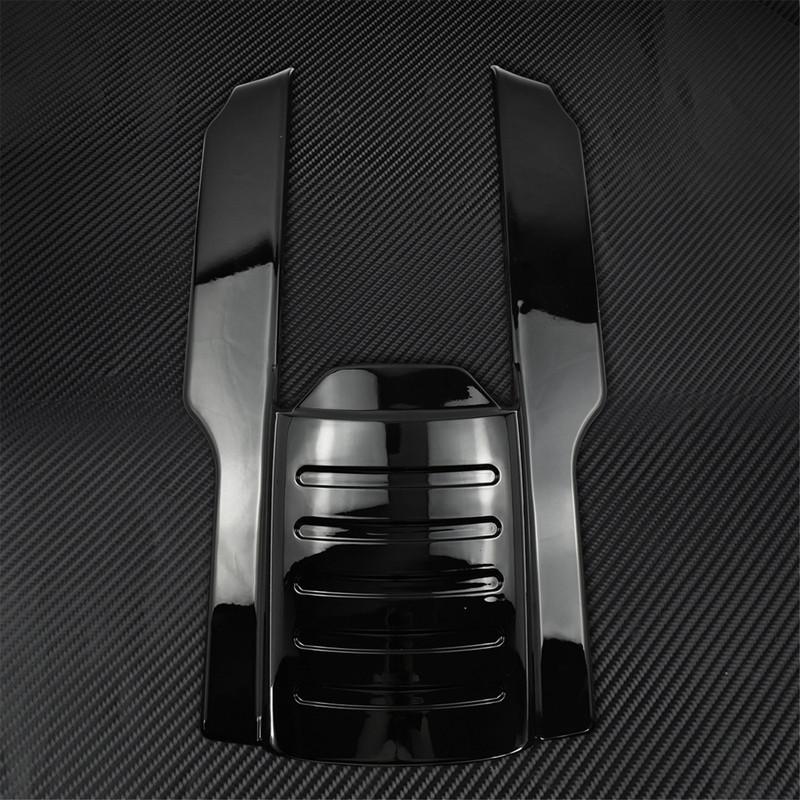 Motorcycle Black Stretched Rear Fender Extension For Harley Touring Street Glide Electra Glide Road King FLHR 1996-2008