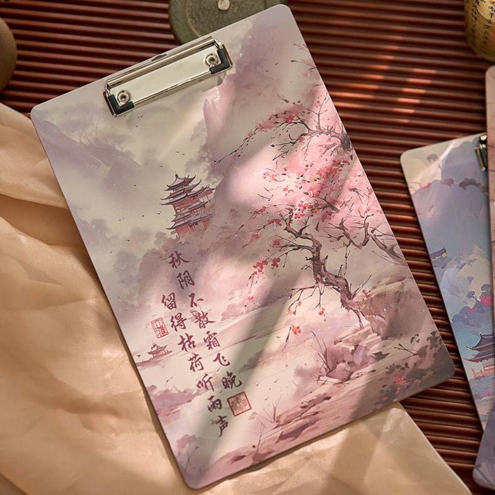 Хранение бумаги Письменная подкладка Держатели для документов Папка для файлов A4 Многофункциональный планшет Школьные принадлежности