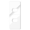 Pack of 25 Vertical Blind Repair Tab, PET White Savers for Home and Office