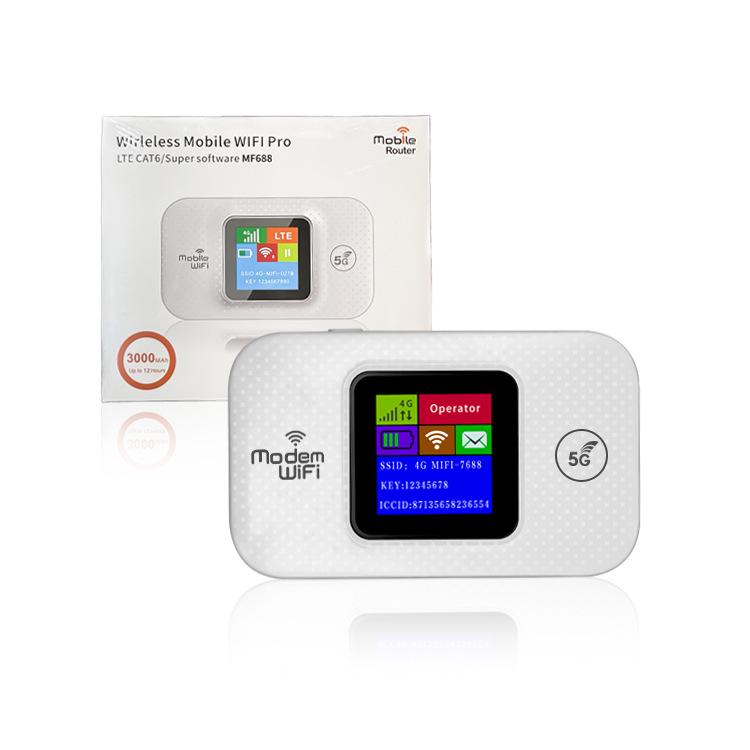 Portable 4G MiFi Wireless Router with Type-C Port